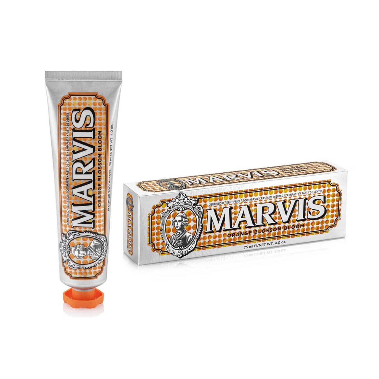 Zobu pasta MARVIS Orange Blossom Bloom, 75 ml