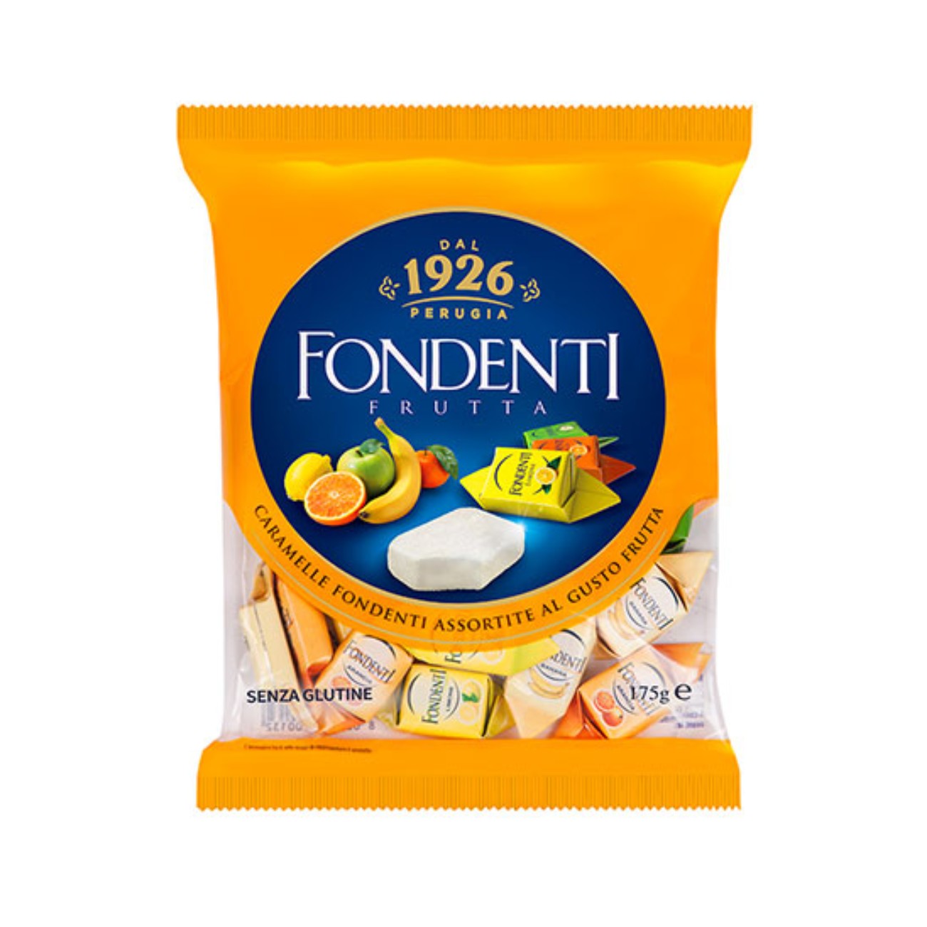 Želejkonfektes PERUGIA Fondenti Frutta, 175g