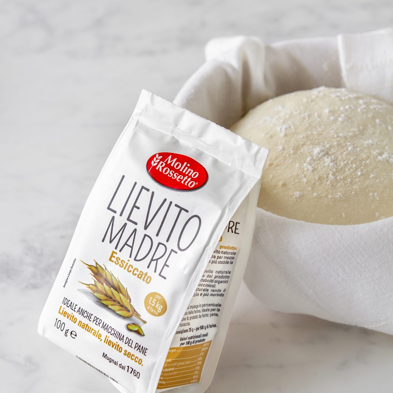 Dry sourdough MOLINO ROSSETTO Lievito Madre Essiccato, 100 g