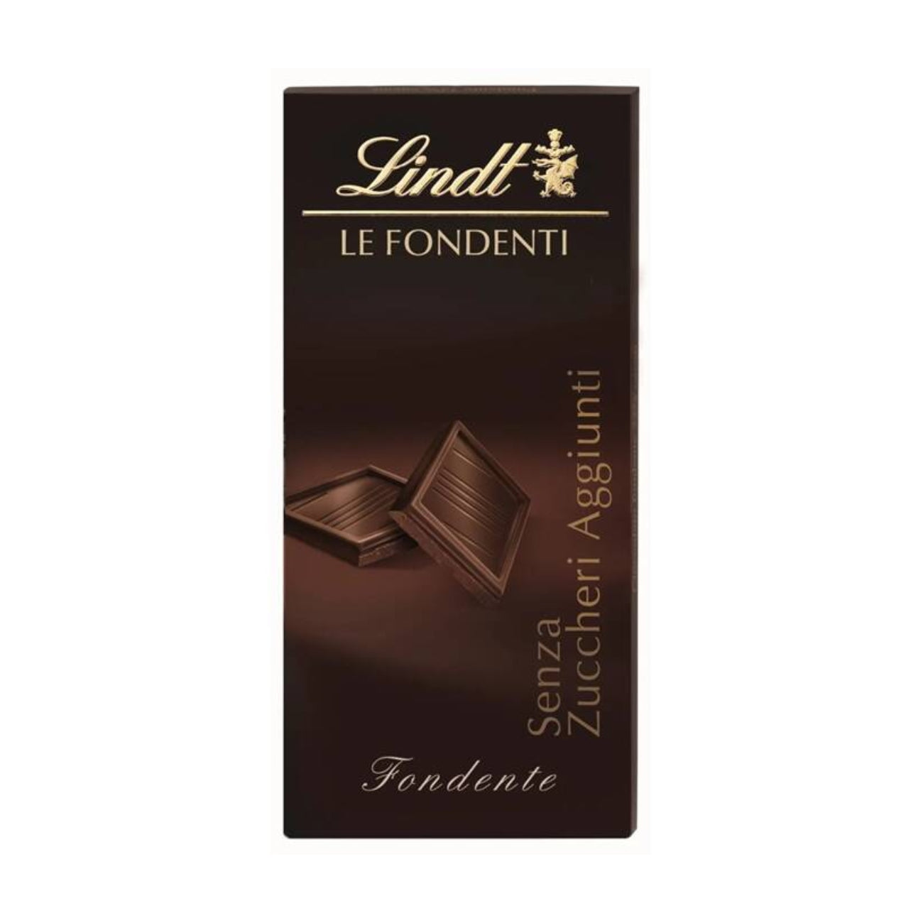 Tamsus šokoladas be pridėtinio cukraus LINDT Fondente, 100g