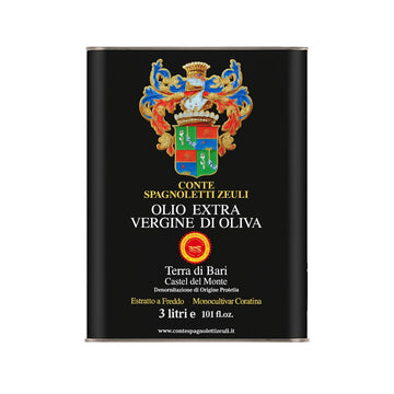 Olive Oil SPAGNOLETTI Extra Virgin Olive Oil, 3 L