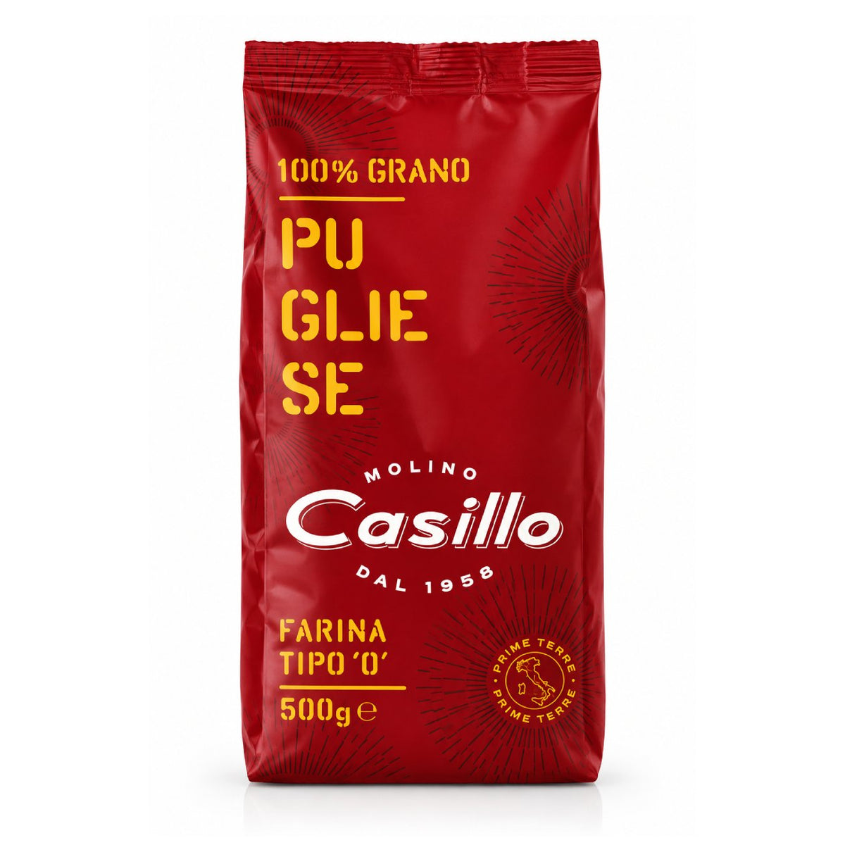 Pehme nisujahu CASILLO Puglia Type 0, 500g