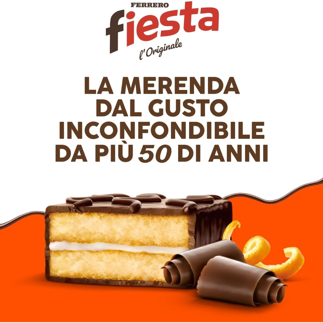 Бисквитная закуска KINDER Fiesta l'Originale, 360 г