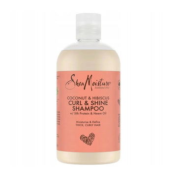 Matu šampūns SHEA MOISTURE Curl & Shine, 384 ml