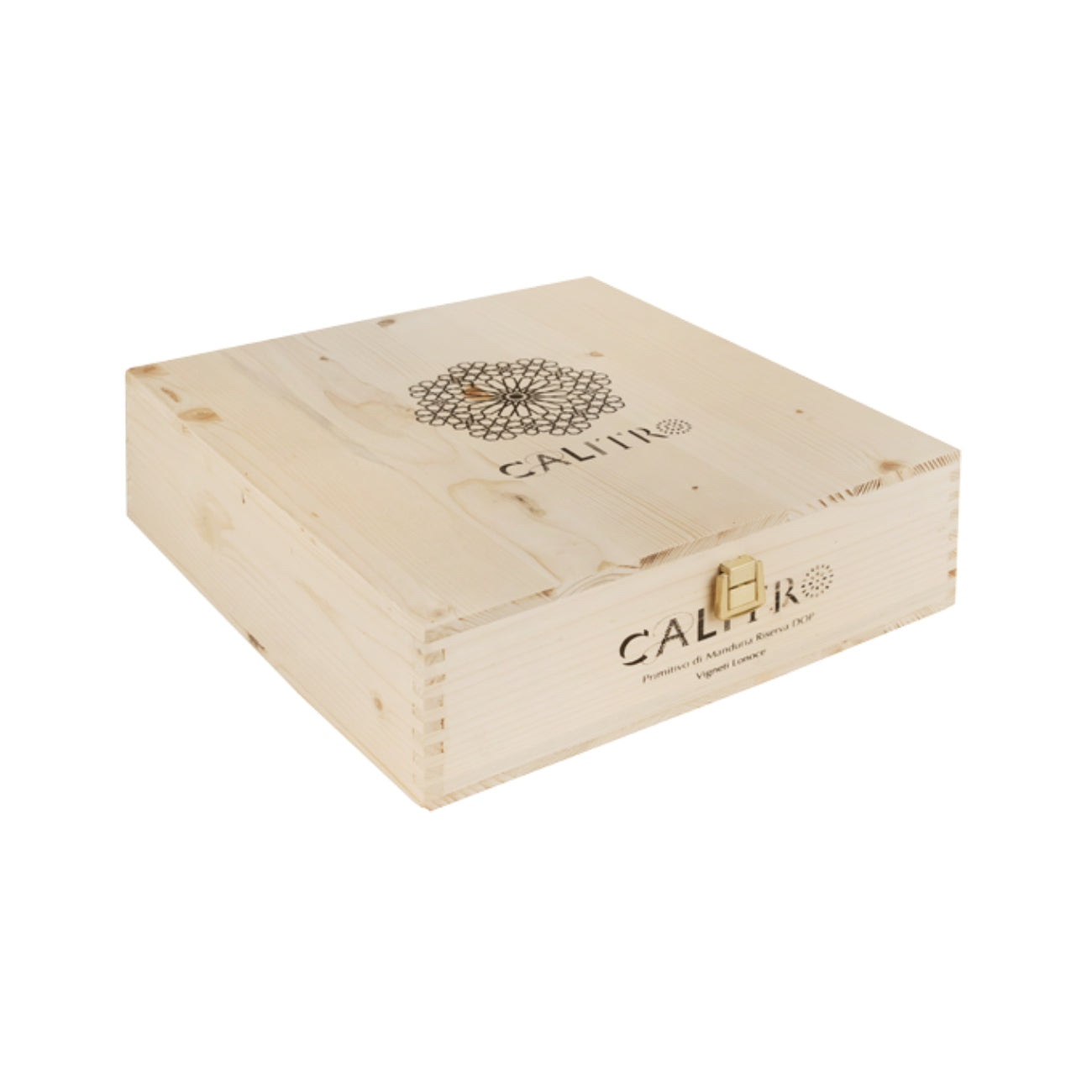 Medinė dovanų dėžutė 3 vyno buteliams