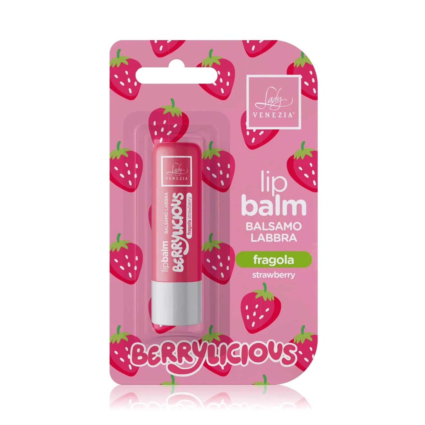 Lūpų balzamas LADY VENEZIA Berrylicious
