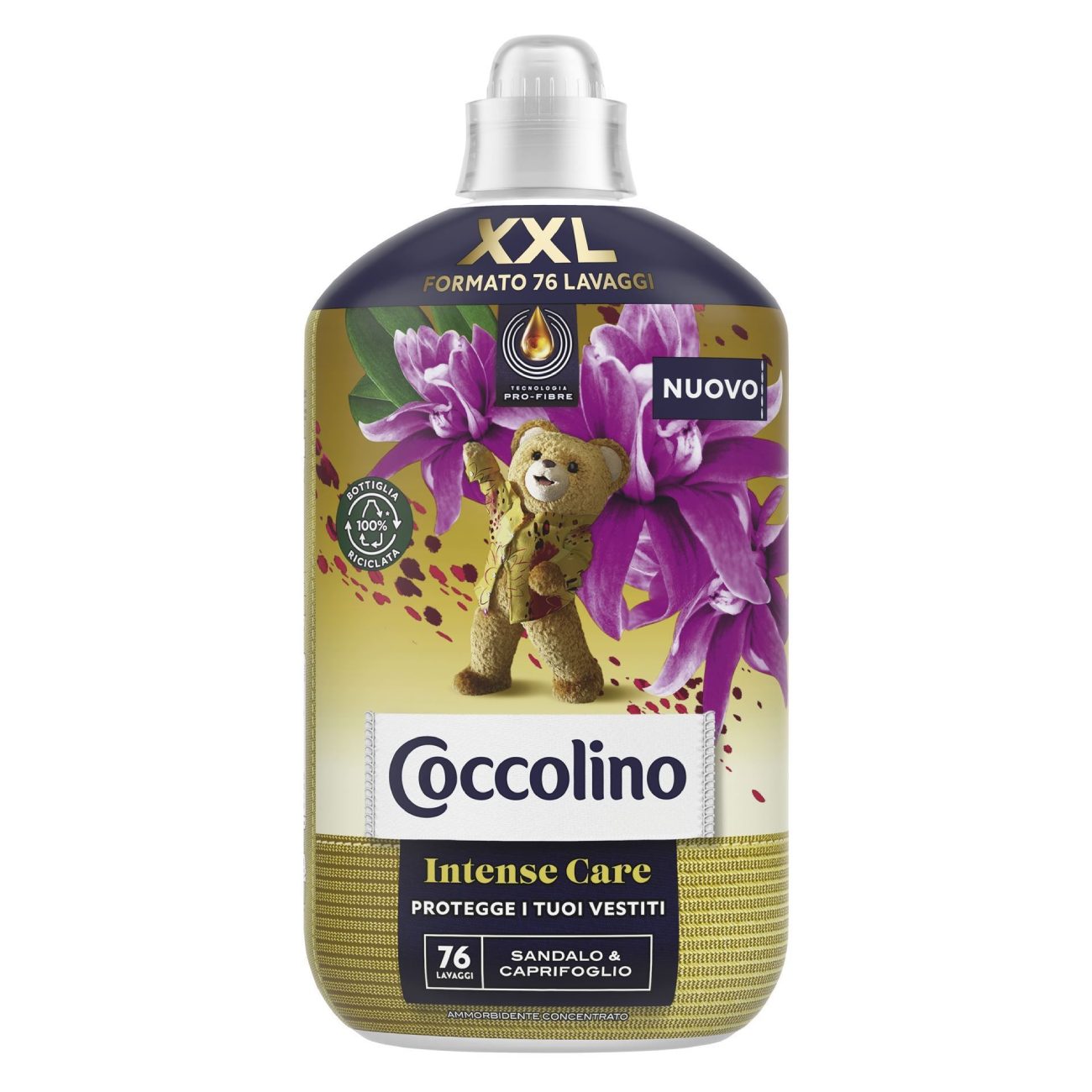 Veļas mīkstinātājs COCCOLINO Sandalwood & Honeysuckle, 76MR