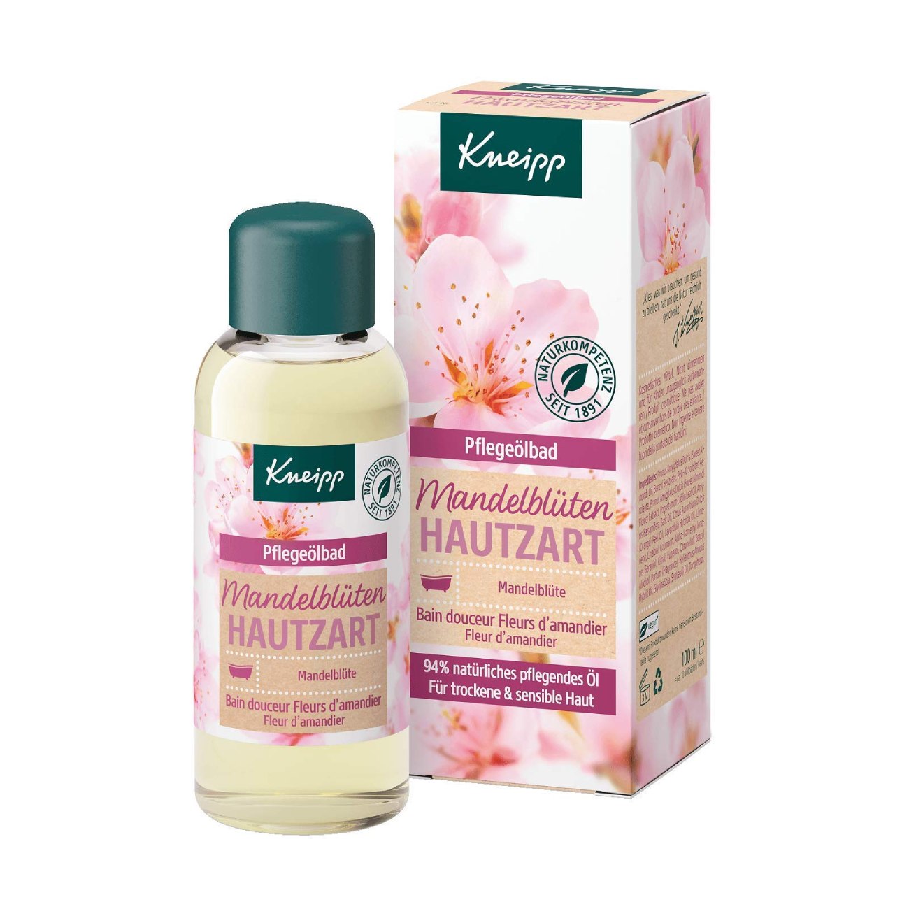 Vonios aliejus Migdolų žiedų, 100 ml