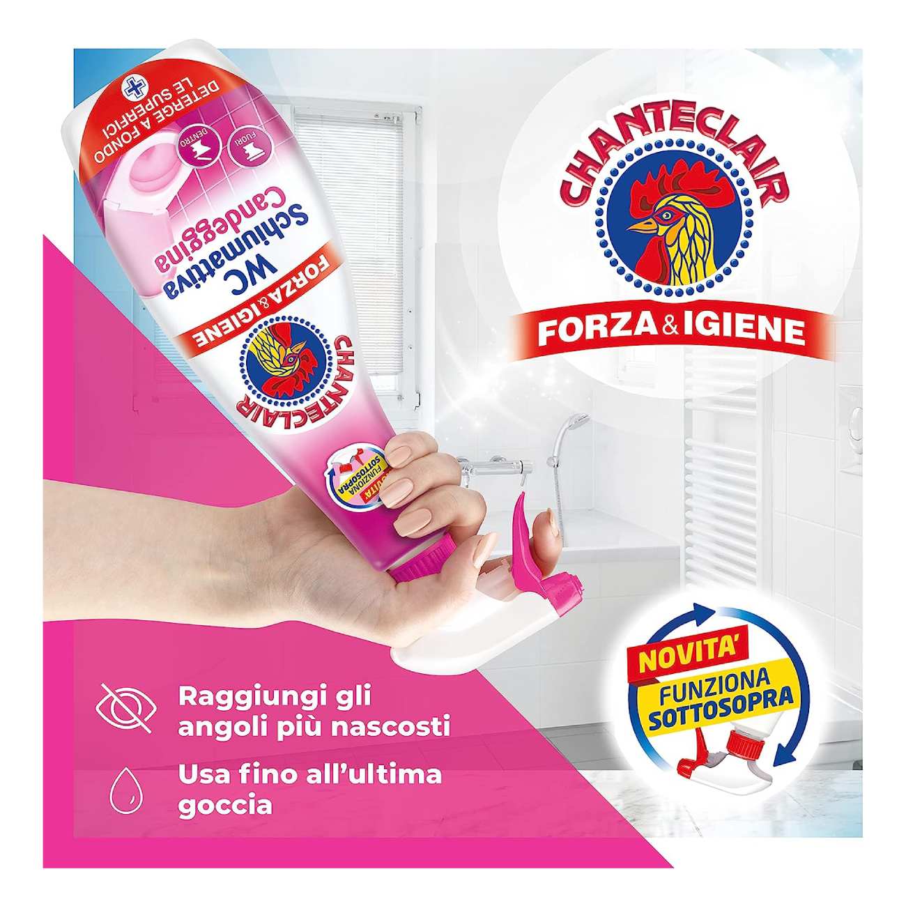 Putojantis unitazo valiklis su balikliu, 625 ml
