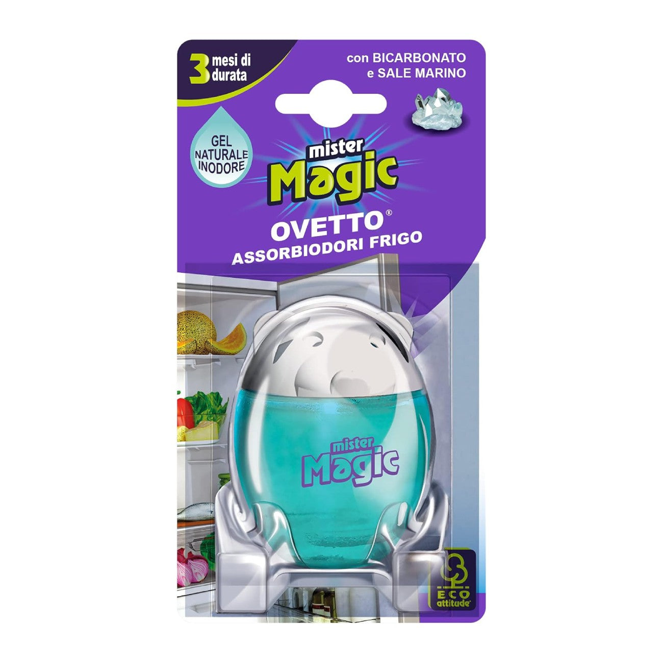 Ledusskapja atsvaidzinātājs ar sodu un jūras sāli, 40g