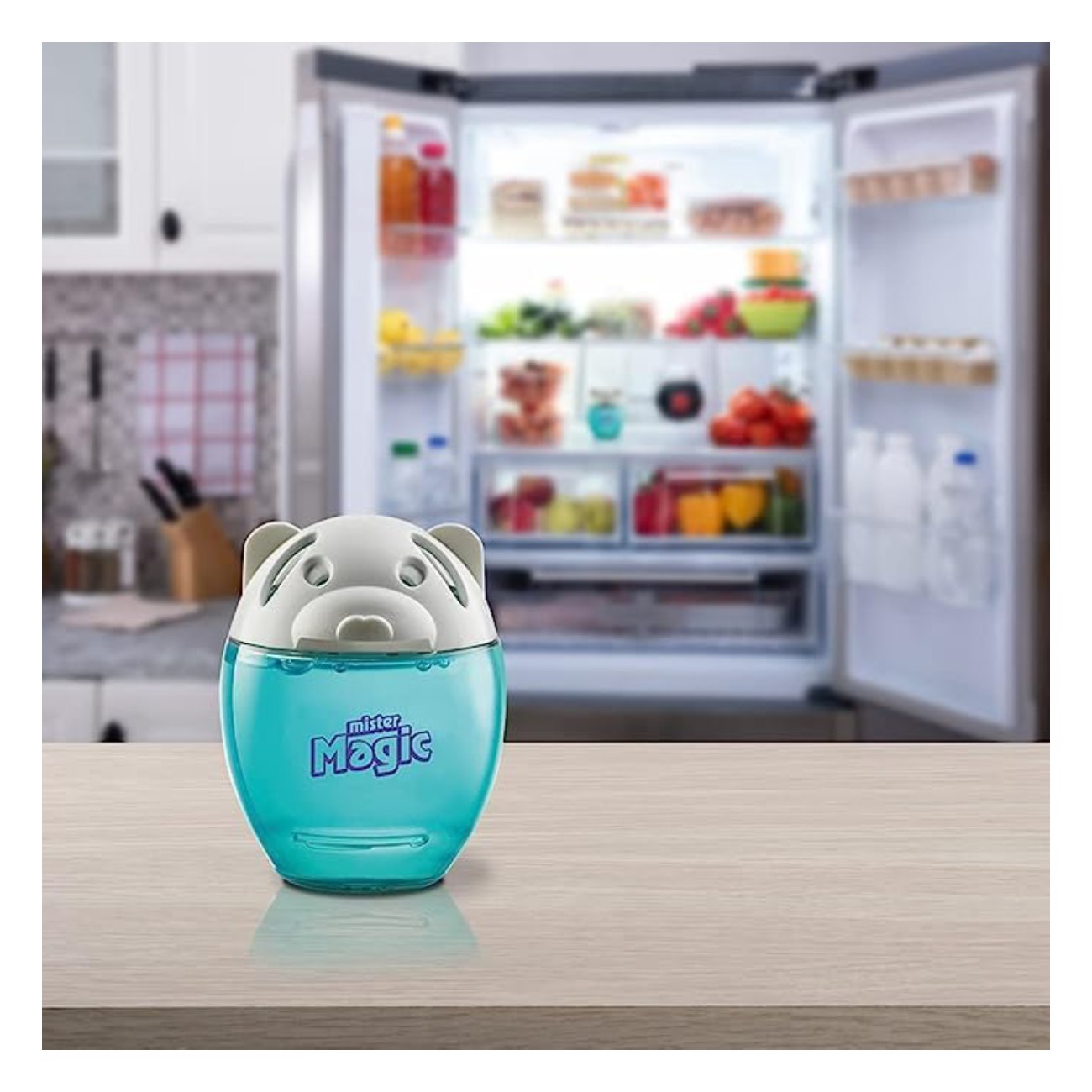 Šaldytuvo gaiviklis su soda ir jūros druska, 40g