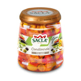 Assorted vegetables in sunflower seed oil, 285g