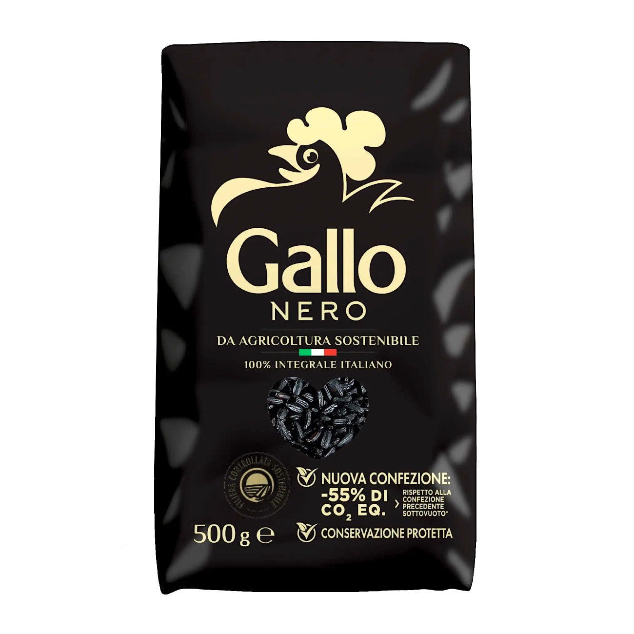 Juodieji ryžiai Riso Integrale, 500g