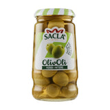 Green olives with pits, 300g