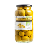 Large 'Gordal' olives with pits, 935g/550g