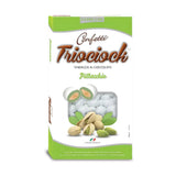 Roasted almonds in white chocolate with pistachio flavor Triociock Pistachio, 500g