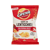 Punaste läätsede krõpsud paprikaga CIPSTER, 80 g