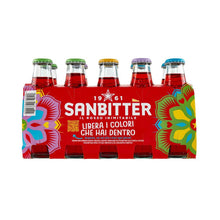 Bezalkoholisks dzēriens SANBITTER Rosso, 10 x 100 ml