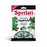 Karameliniai saldainiai su pipirmėčių ir lakricos įdaru SPERLARI, 150 g