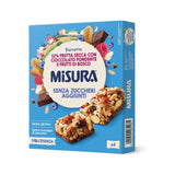 Bezglutēna batoniņš ar žāvētiem augļiem, tumšo šokolādi un ogām MISURA, 4 x 30g