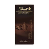 Tamsus šokoladas be pridėtinio cukraus LINDT Fondente, 100g