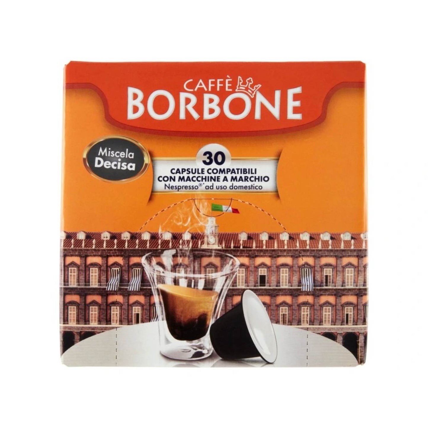 Kafijas kapsulas CAFFÈ BORBONE Miscela Decisa Espresso (150g), 30 gab.