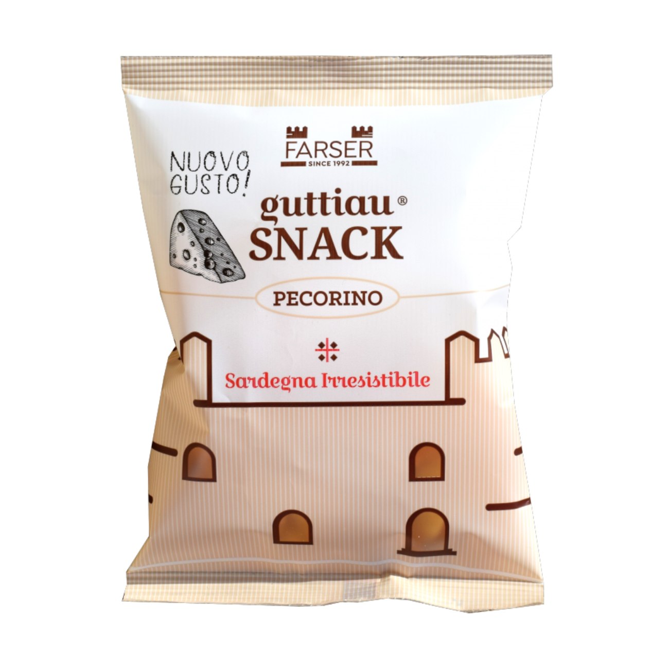 Sardiinia suupiste Pecorino maitsega GUTTIAU SNACK Pecorino, 70g