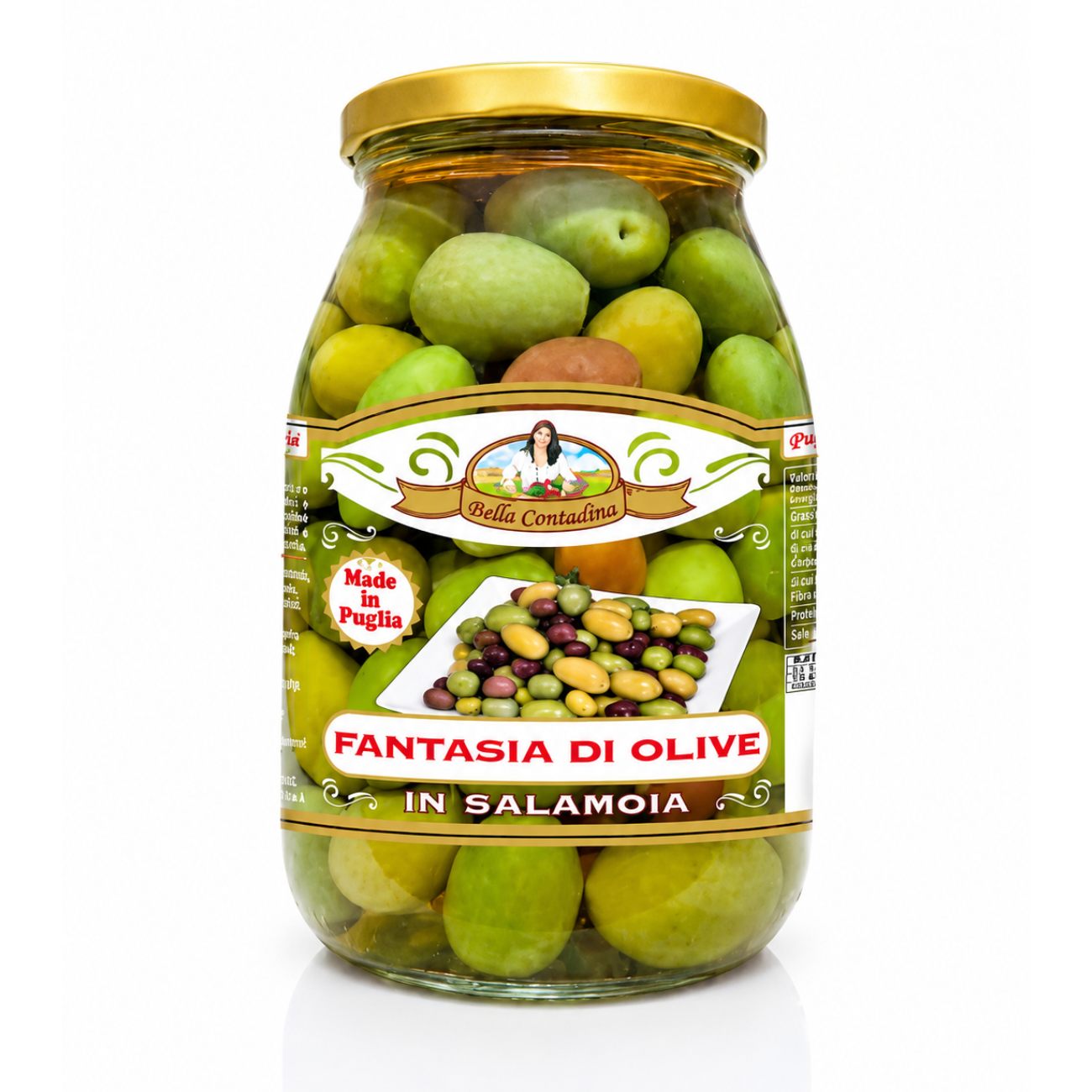 Bella di Cerignola, Peranzana, Nocellara, Leccino, Termite di Bitetto