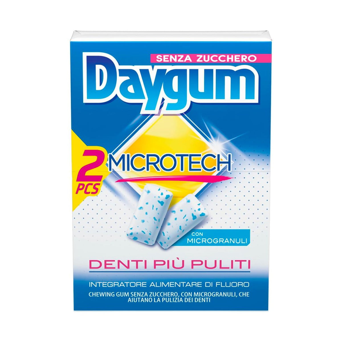 Sugar-free chewing gum with mint flavor DAYGUM Microtech