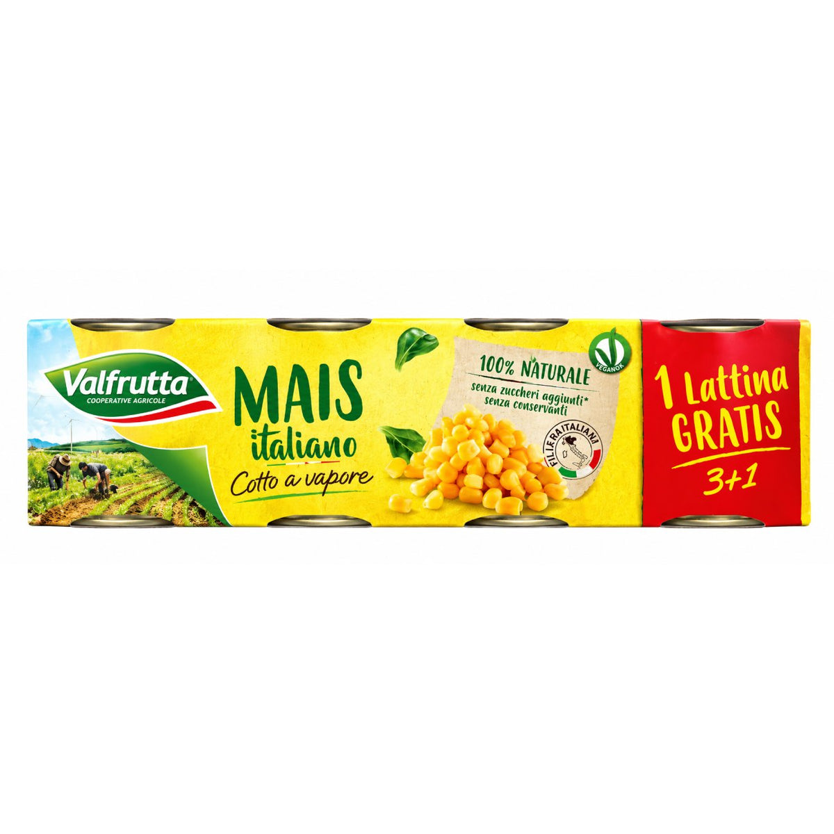 VALFRUTTA kukurūza