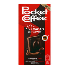 Dark chocolate bar with coffee filling POCKET COFFEE, 90g