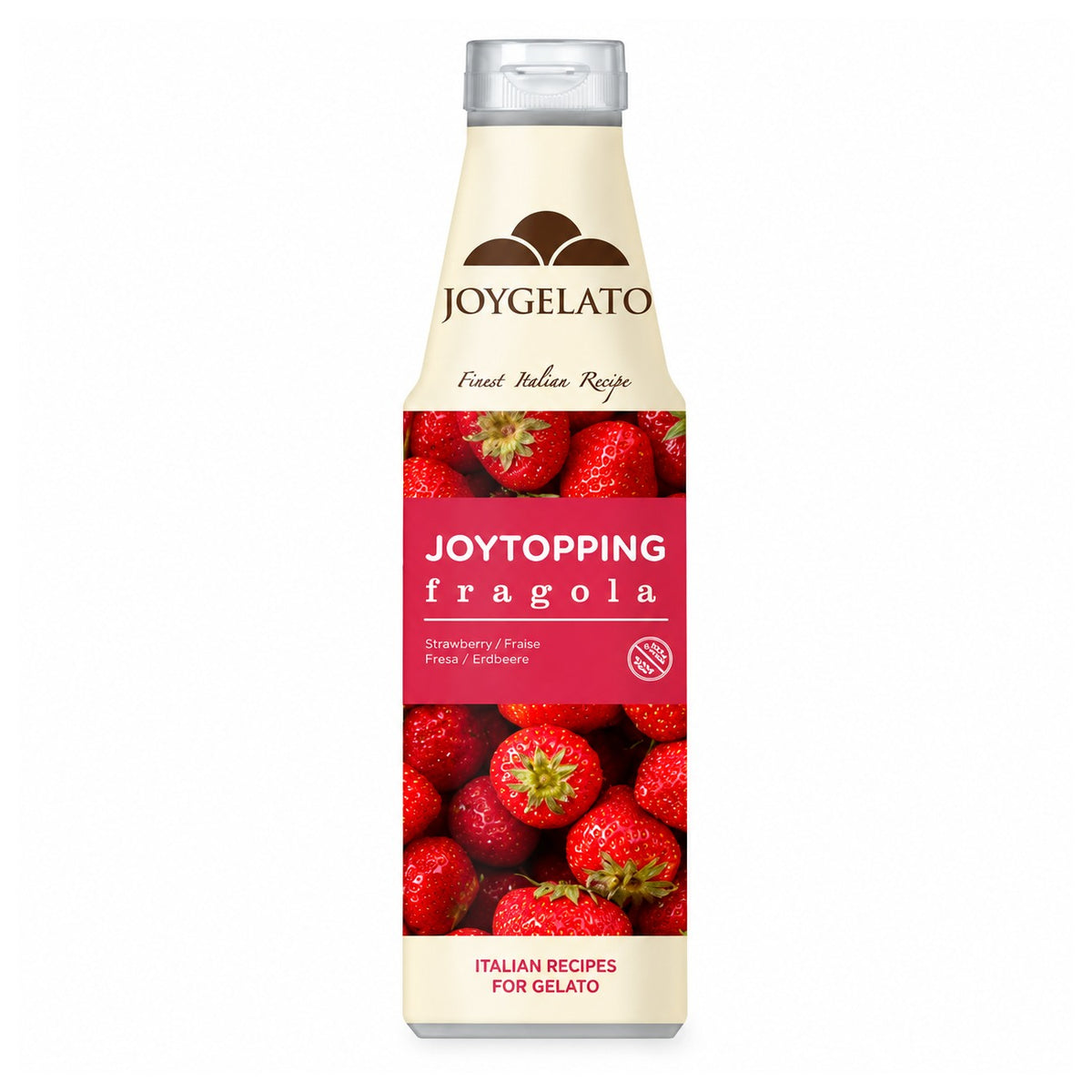 Strawberry glaze JOYGELATO Joytopping Fragola 1 KG