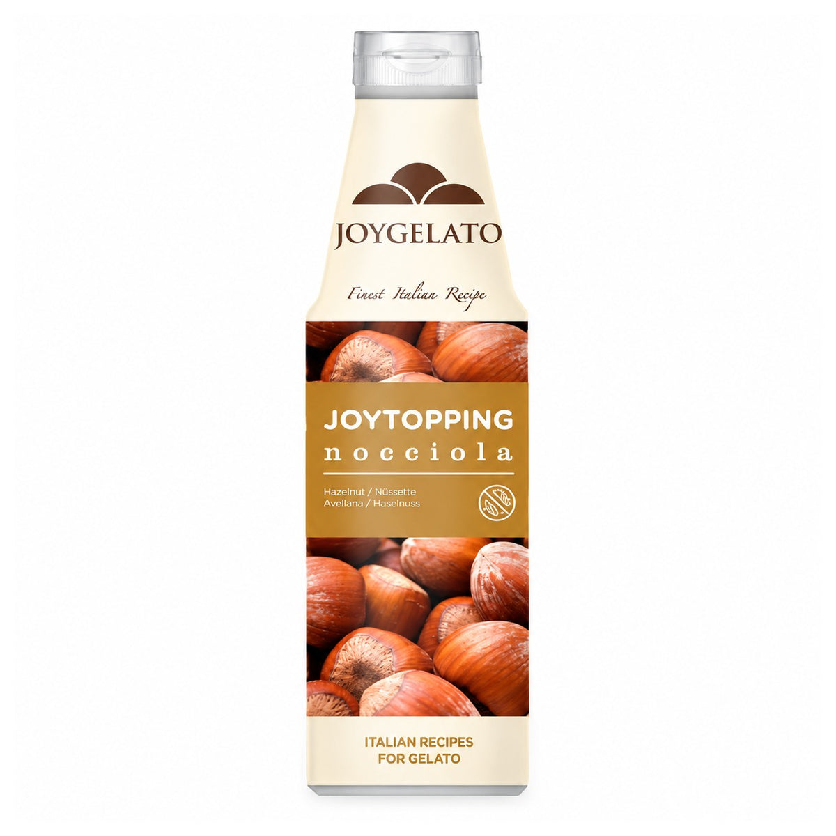 Глазурь с фундуком JOYGELATO Joytopping Nocciola 1 KG