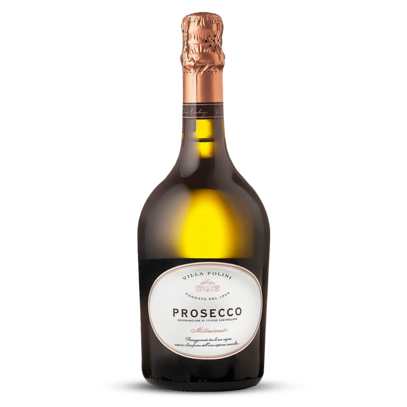 Sparkling wine VILLA FOLINI Prosecco Millesimato Brut 11%