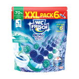 Toilet block Kraft-Aktiv Ocean Fresh, 6x50g