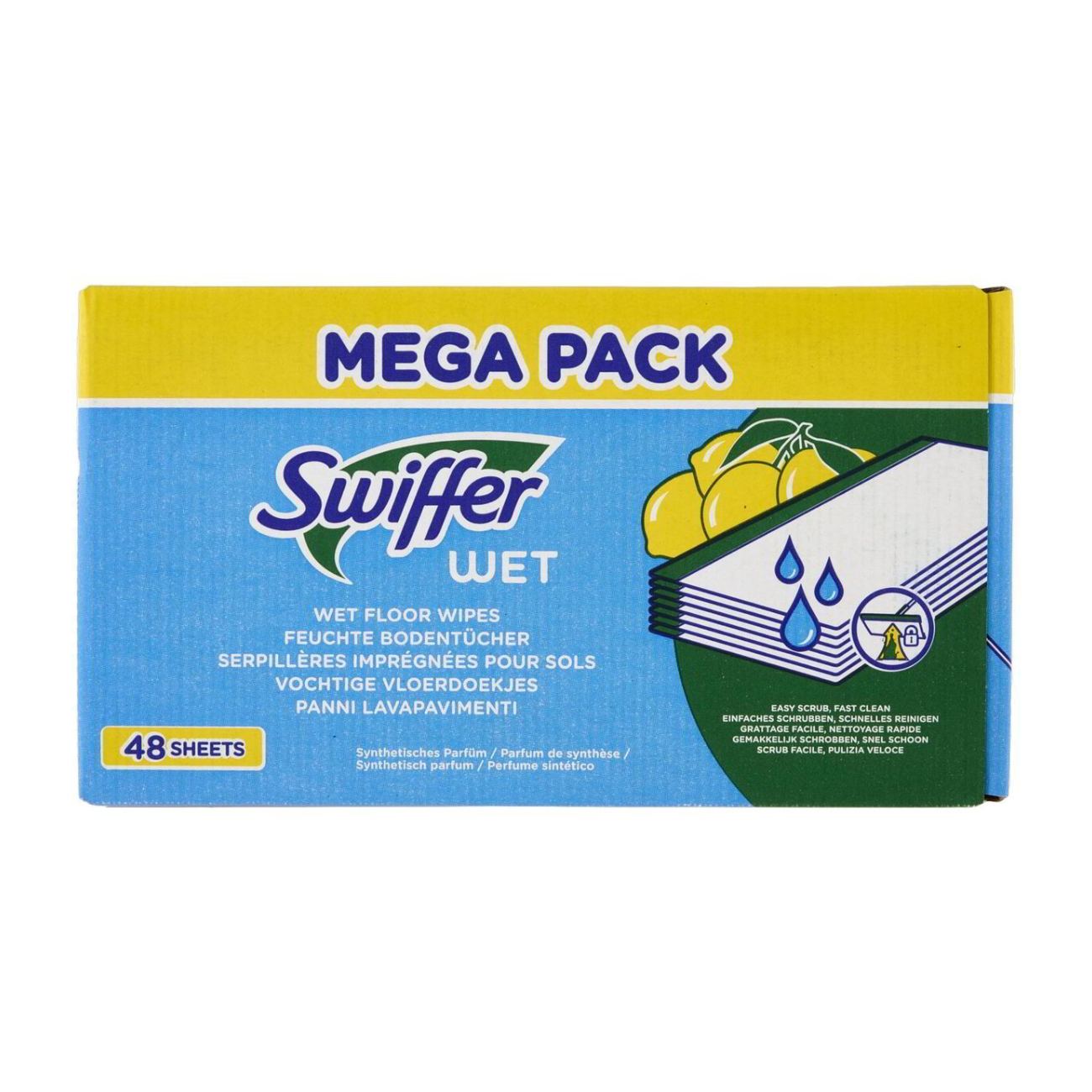 SWIFFER wet wipes, 48 pcs.