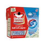 Skalbyklės kapsulės su baltojo muskuso kvapu OMINO BIANCO IdroCaps, 20MR