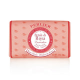 Soap bar PERLIER Petali di Rosa, 125g