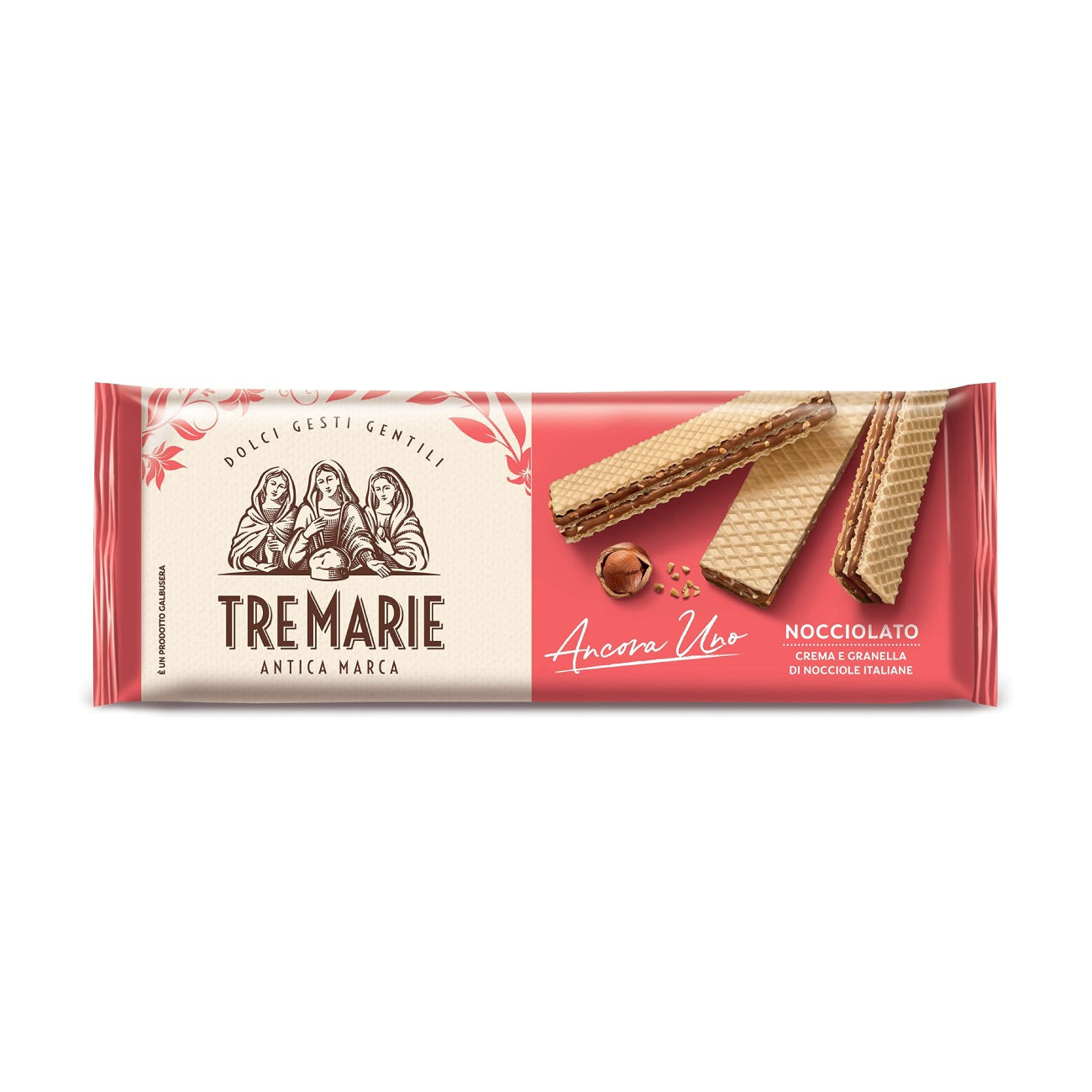 Vafliai su lazdyno riešutų kremo įdaru, 140g