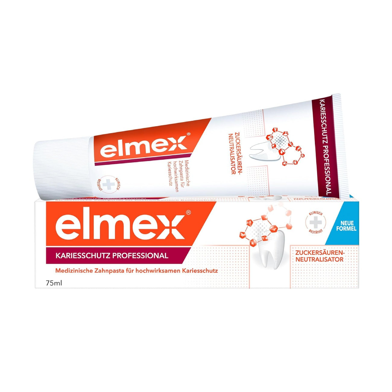 Dantų pasta nuo ėduonies Kariesschutz Professional, 75 ml