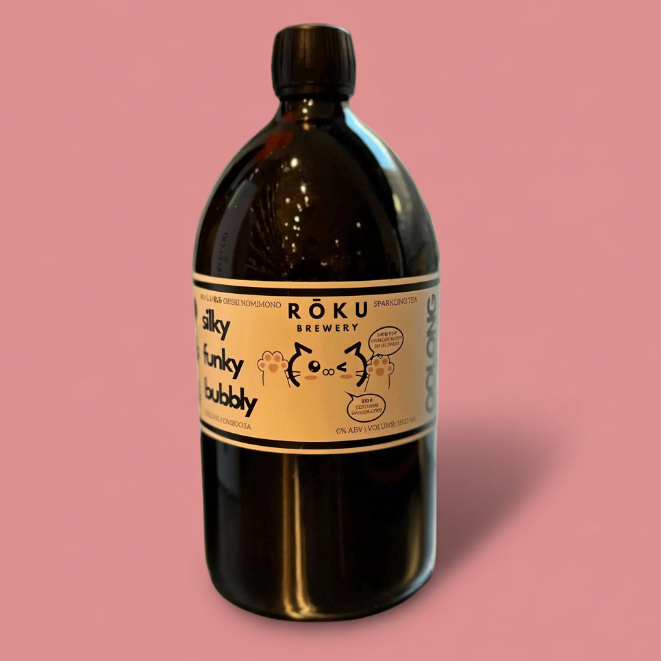 Kergelt kihisev Oolong Kombucha teejook, 1 L