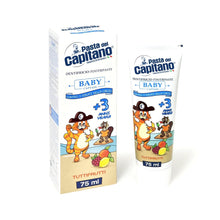 Bērnu zobu pasta PASTA DEL CAPITANO Tutti Frutti 3+, 75 ml